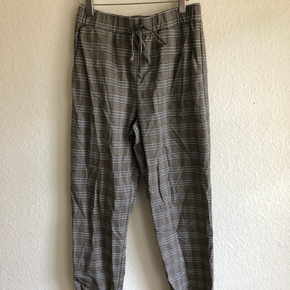 Striped jogger style pant